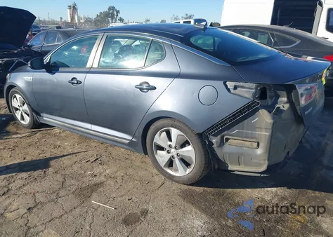 2014 Kia Optima Hybrid Ex z USA, uszkodzony, nr VIN KNAGN4AD2E5065450